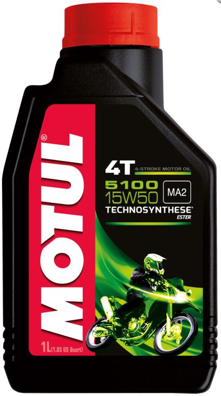 Ulei de Motor MOTUL 5100 15W50 4T, 1 Litru